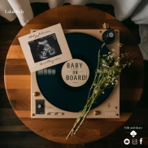 Anúncio de Gravação de Gravação de Vinil Vintage