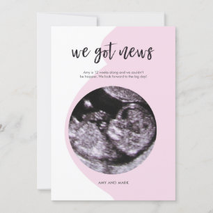 Anúncio de Gravidez