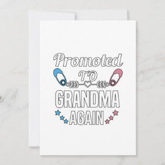 Anúncio de Gravidez Bonita:Promovido à Vovó