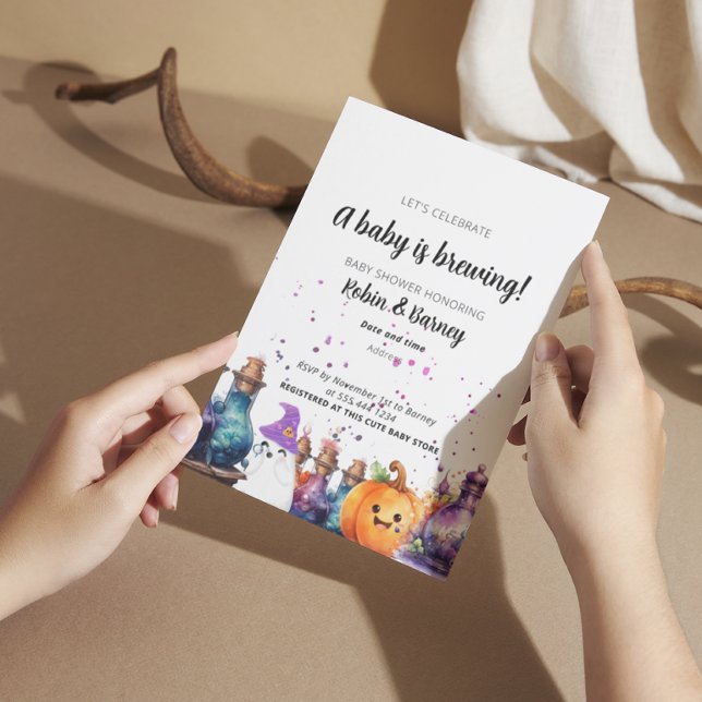 Anúncio de gravidez Cartão postal de Halloween (Criador carregado)