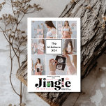 Anúncio de gravidez com várias fotos<br><div class="desc">Celebre seu primeiro Natal como um casal comprometido com nosso Cartão de Férias Envolvido no Primeiro Natal Elegante para 6 Fotos. Este design refinado oferece espaço para seis das suas fotos de noivado favoritas, maravilhosamente arranjadas para contar a sua história de amor. O layout elegante, aliado a tipografia sofisticada e...</div>