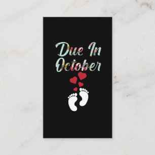 Anúncio de Gravidez Data Esperada para o bebê