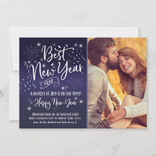 Anúncio de Gravidez de Ano Novo 2018