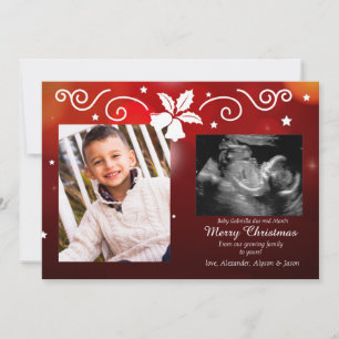 Anúncio de Gravidez de Bênção de Natal