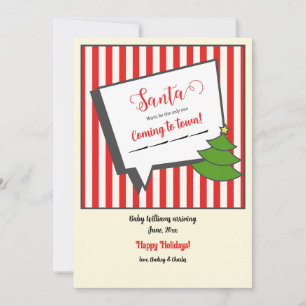 Anúncio de Gravidez de Natal