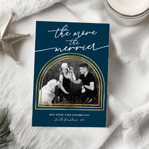 Anúncio de Gravidez de Natal em Arch Frame