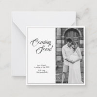 Anúncio de gravidez em estilo clássico