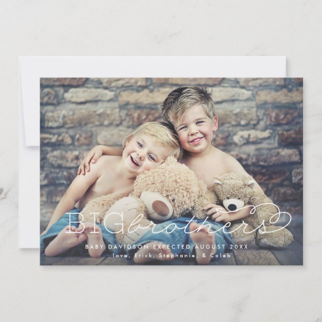 Anúncio de Gravidez Fotográfica promovido pelo Big (Frente)