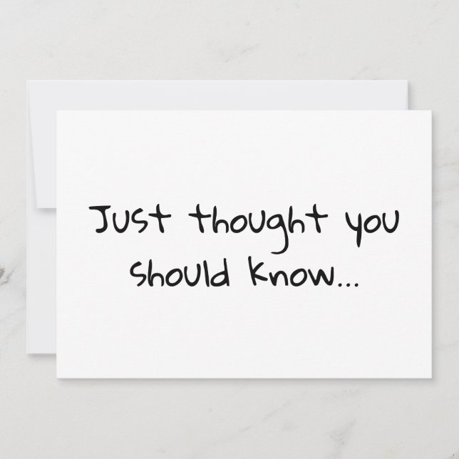 Anúncio de Gravidez Mínima Moderna e Bonita (Frente)