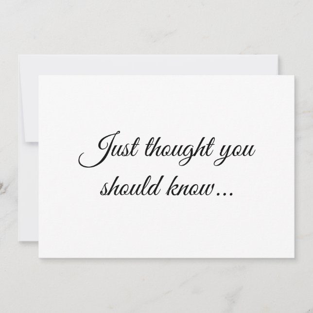 Anúncio de Gravidez Minimalista Elegante (Frente)