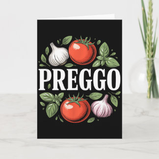 Anúncio de Gravidez Molho de Pasta Prego Engraçado