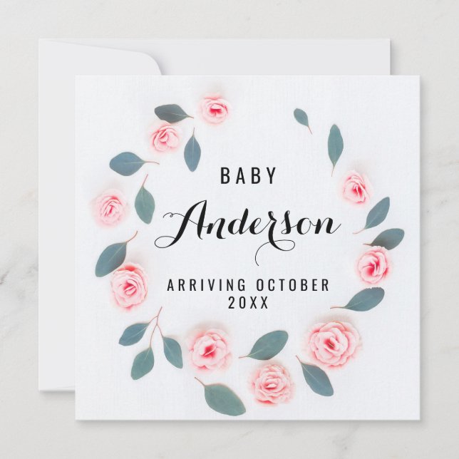 Anúncio de Gravidez - Vermelhidão Rosa (Frente)