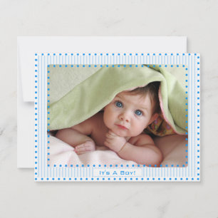 Anúncio de Imagem do Bebê Boy Stripes & Dots Baby