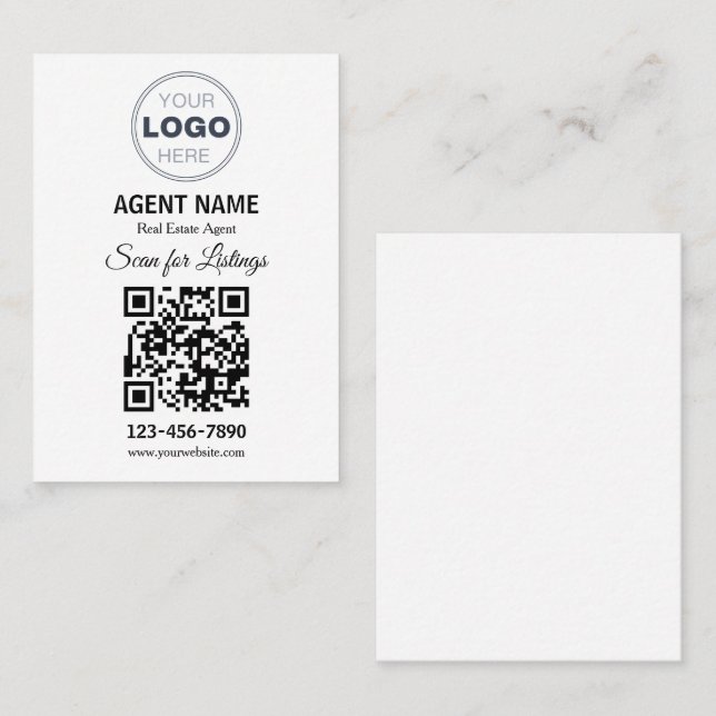 Anúncio de Imóveis Minimalista Moderno Digitalizad (Frente/Verso)