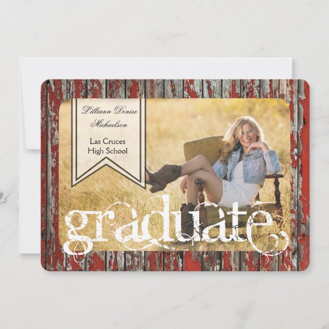 Anúncio de Mais velho de madeira de madeira de 5x7 (Frente)