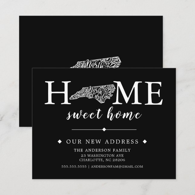 Anúncio de Movimentação da CAROLINA NORTE de Cor E (Frente/Verso)