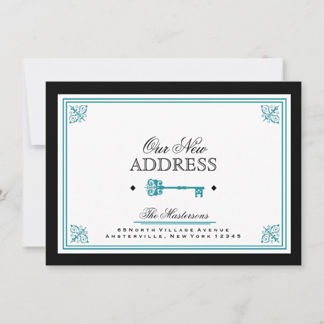 Anúncio de Movimentação da Chave Azul (Frente)