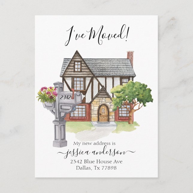 Anúncio de Movimentação da Home Page da Watercolor (Frente)