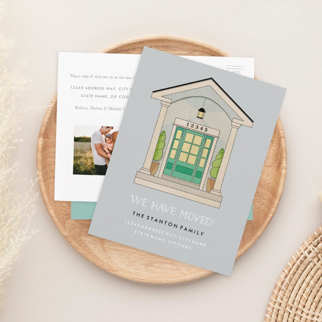 Anúncio de Movimentação da Porta Frontal de Cor Pe (Criador carregado)