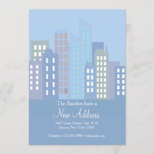 Anúncio de Movimentação da Vista de Cidade