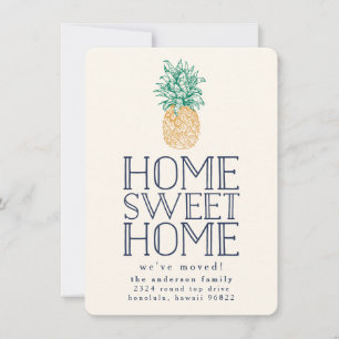 Anúncio de Movimentação de Abacaxi de Vintage