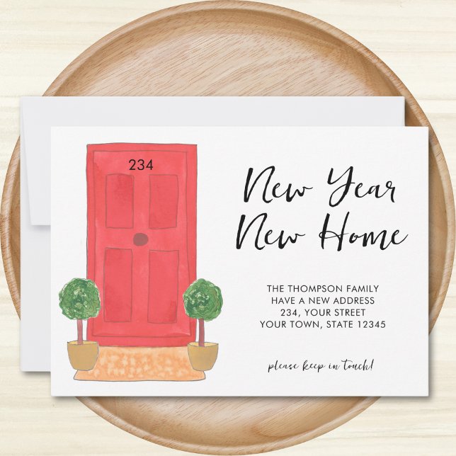 Anúncio de Movimentação de Casa Novo Ano (Criador carregado)