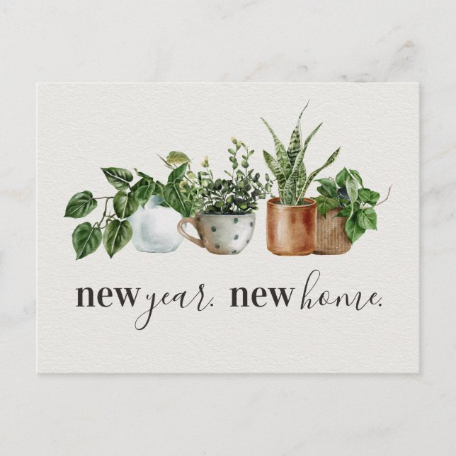 Anúncio de Movimentação de Casa Novo Ano (Frente)