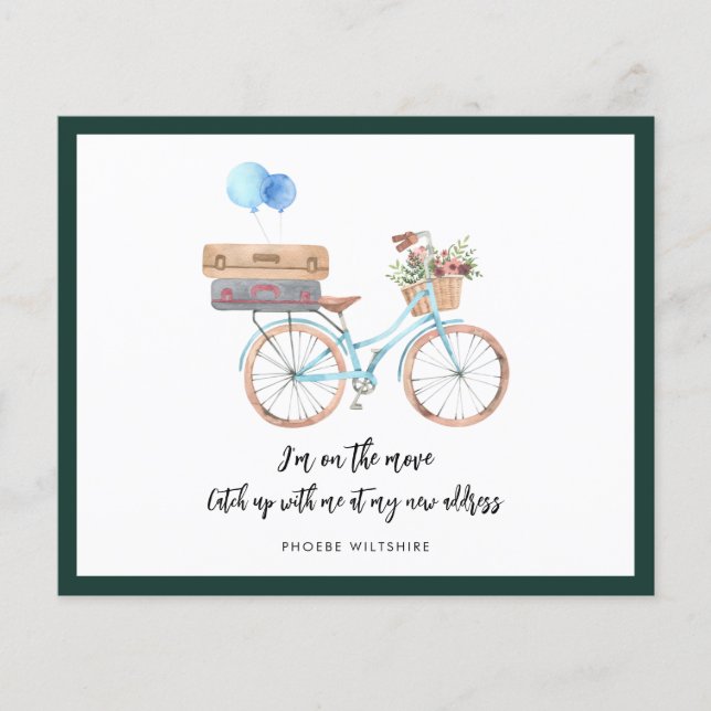 Anúncio de Movimentação de Chic de Mudança de Ende (Frente)