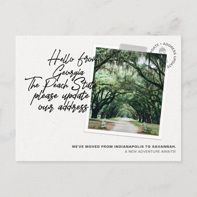 Anúncio de Movimentação de Destino do Estado da Ge (Frente)