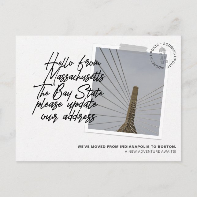 Anúncio de Movimentação de Destino do Estado de Ma (Frente)