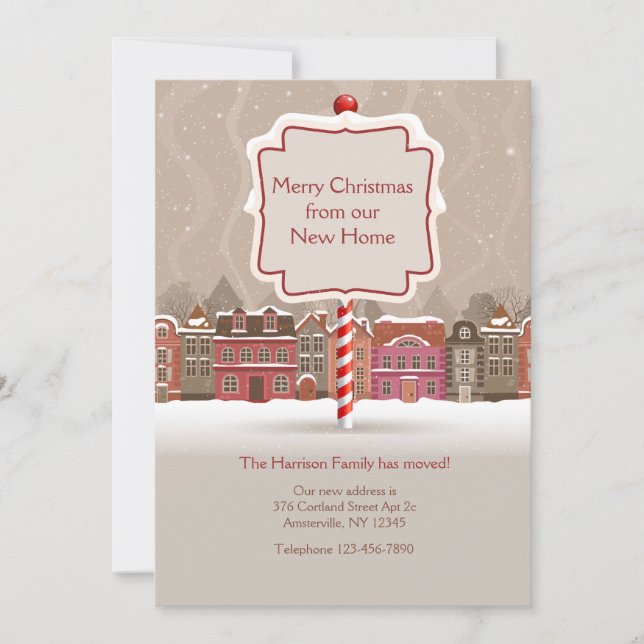 Anúncio de Movimentação de Feliz Natal (Frente)