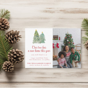 Anúncio de Movimentação de Foto da Família Feriado