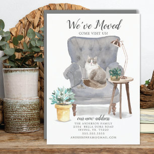 Anúncio de Movimentação de Gato Siberiano