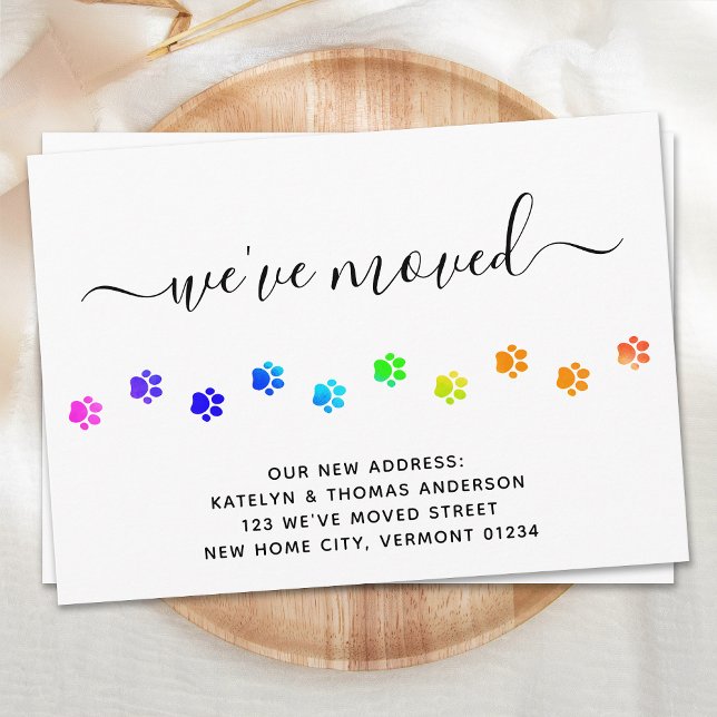 Anúncio de Movimentação de Impressão da Pata Color (Criador carregado)