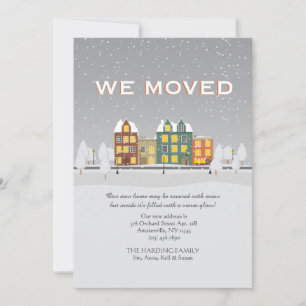 Anúncio de Movimentação de Neve