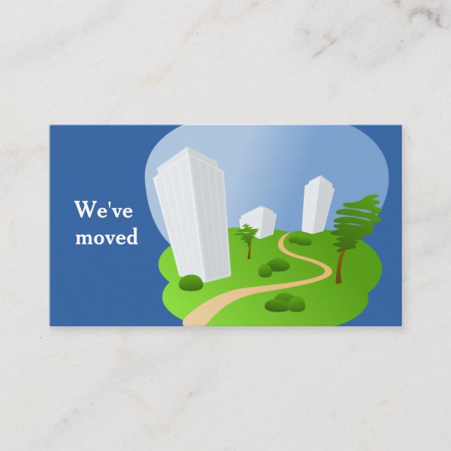 Anúncio de Movimentação de Novo Endereço do Office (Frente)