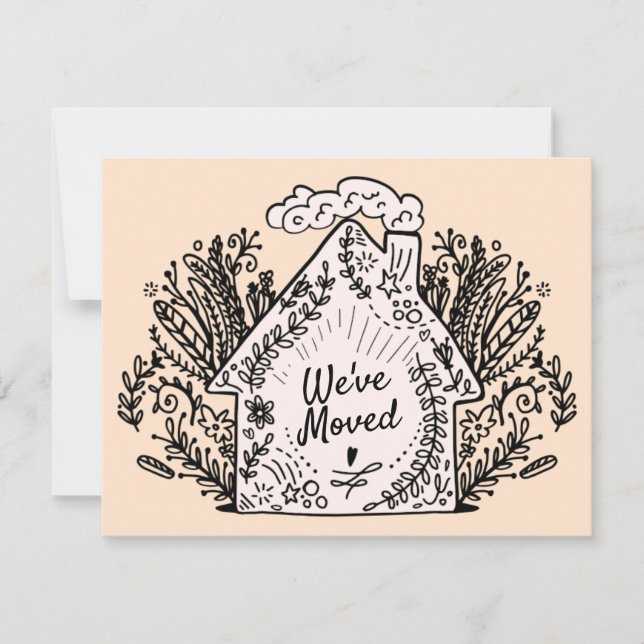 Anúncio de Movimentação de Ornamentado desenhado à (Frente)