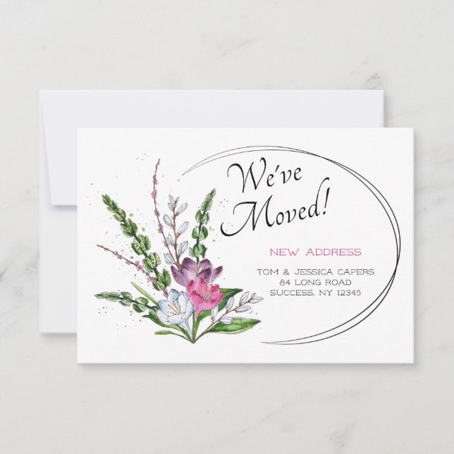 Anúncio de Movimentação de primavera (Frente)