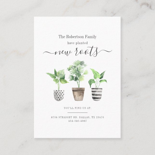 Anúncio de Movimentação do Novo Endereço Roots Pla (Frente)