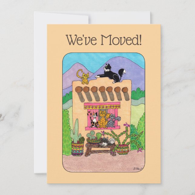 Anúncio de Movimentação do Orange Adobe House & Ca (Frente)