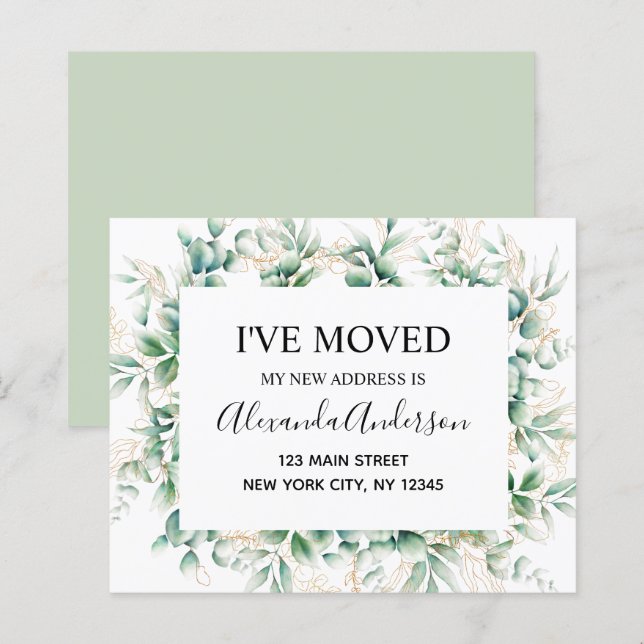 Anúncio de Movimentação do Orçamento Eucalyptus Gr (Frente/Verso)