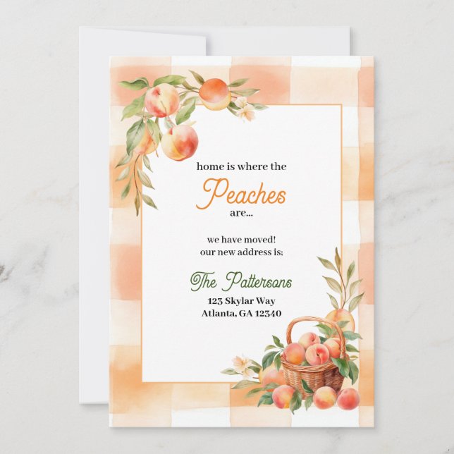 Anúncio de Movimentação do Peach Georgia (Frente)