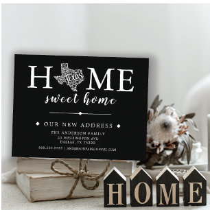 Anúncio de Movimentação do TEXAS de Cor Editável