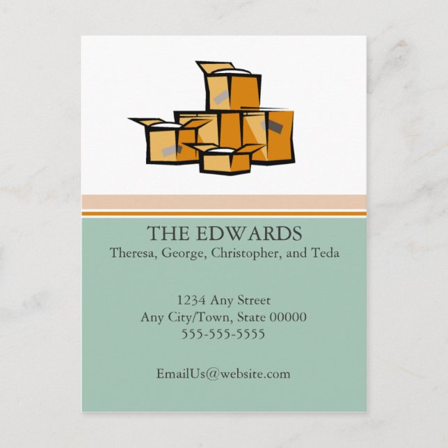 Anúncio de Movimentação Embalado (Frente)