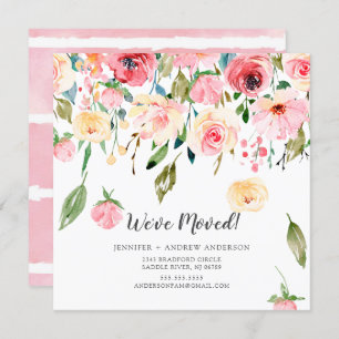 Anúncio de Movimentação Floral de Peões Rosa