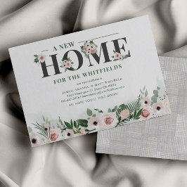 Anúncio de Movimentação Floral do Novo Endereço Do