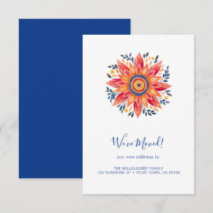 Anúncio de Movimentação Floral Sunburst