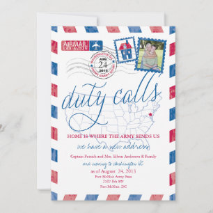 Anúncio de Movimentação Militar de Correio Aéreo A