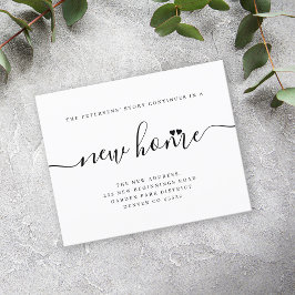 Anúncio de movimentação simples de script moderno