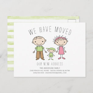 Anúncio de movimento da família da figura do punho